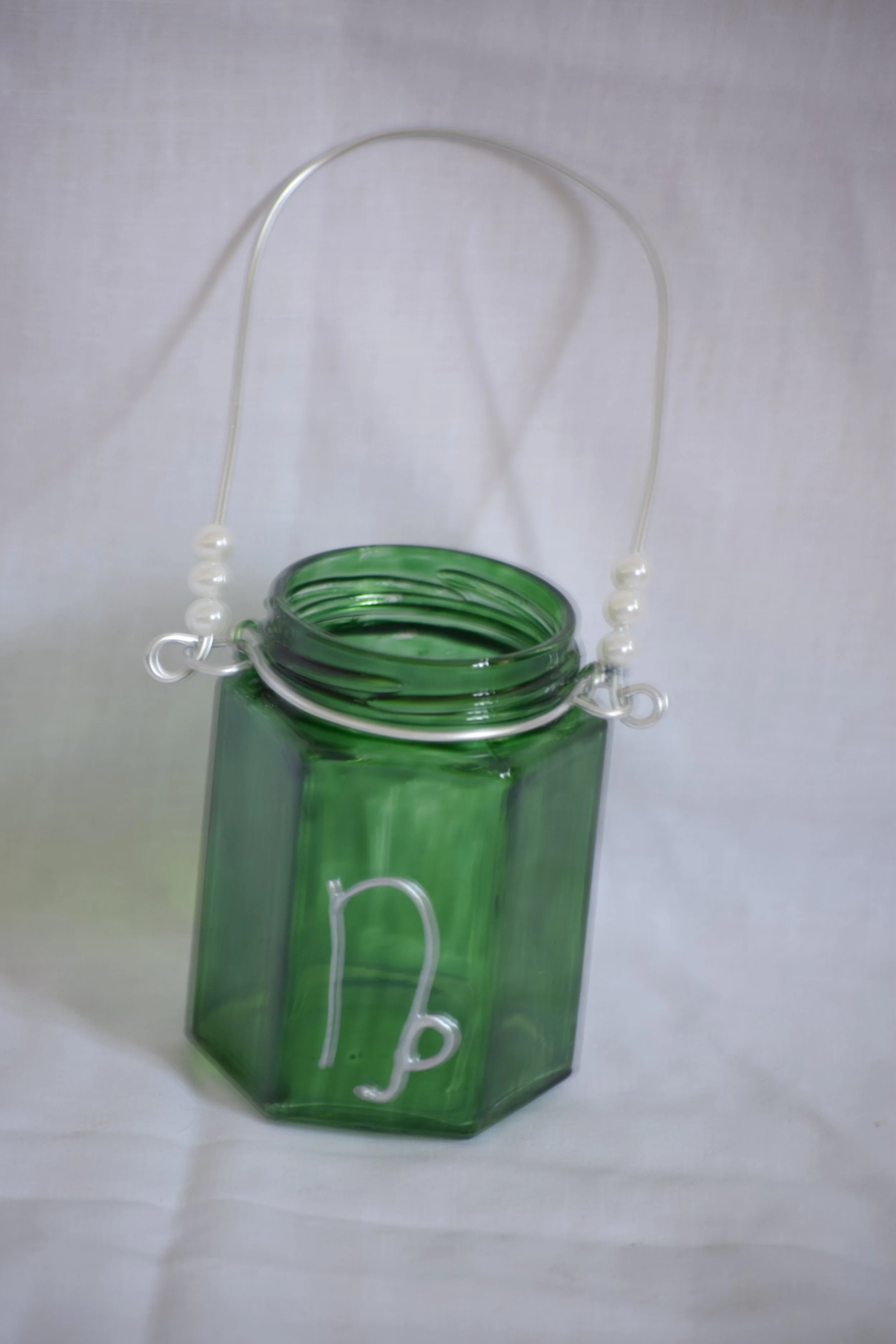 Hand Painted Tealight Lantern £8