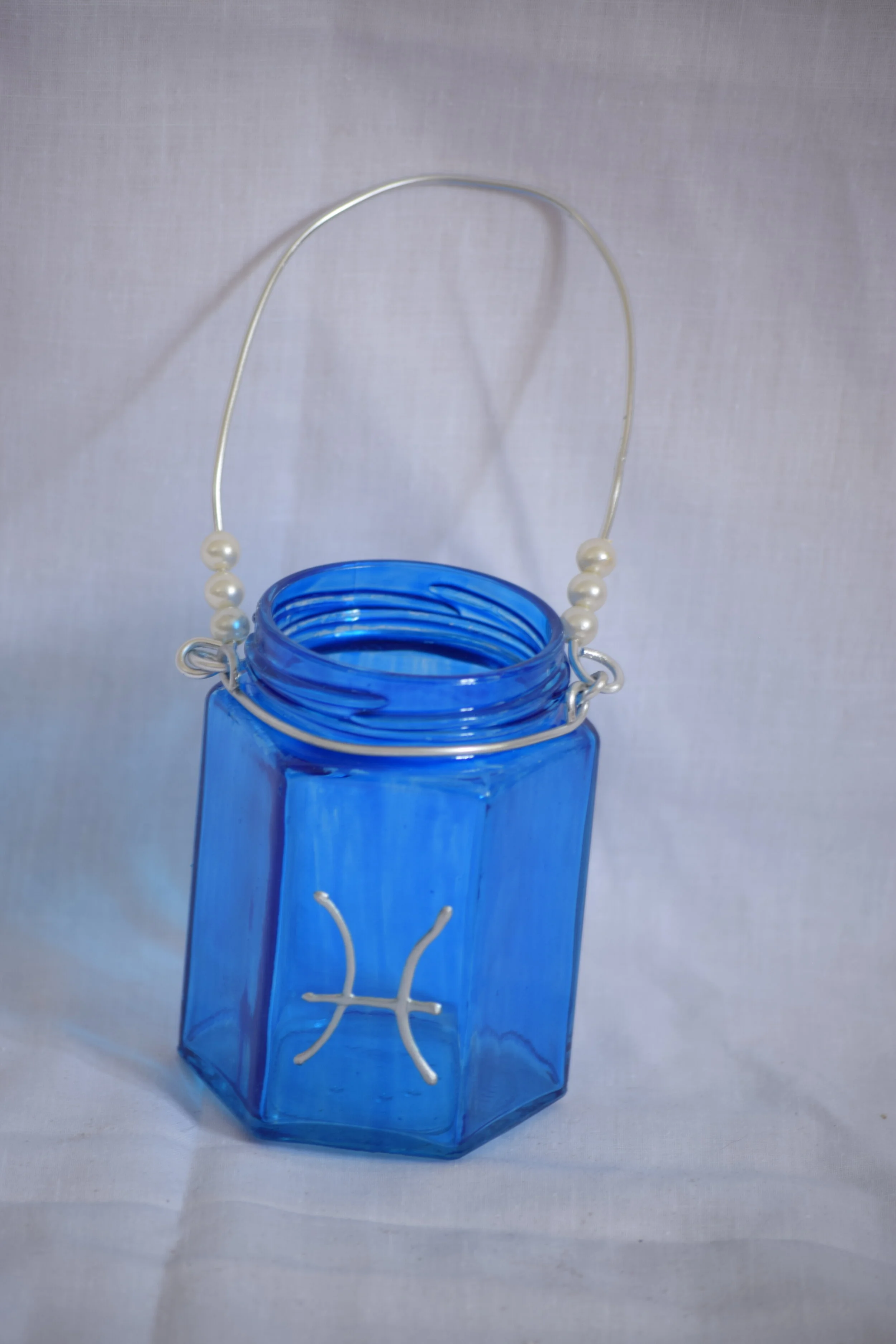 Hand Painted Tealight Lantern £8