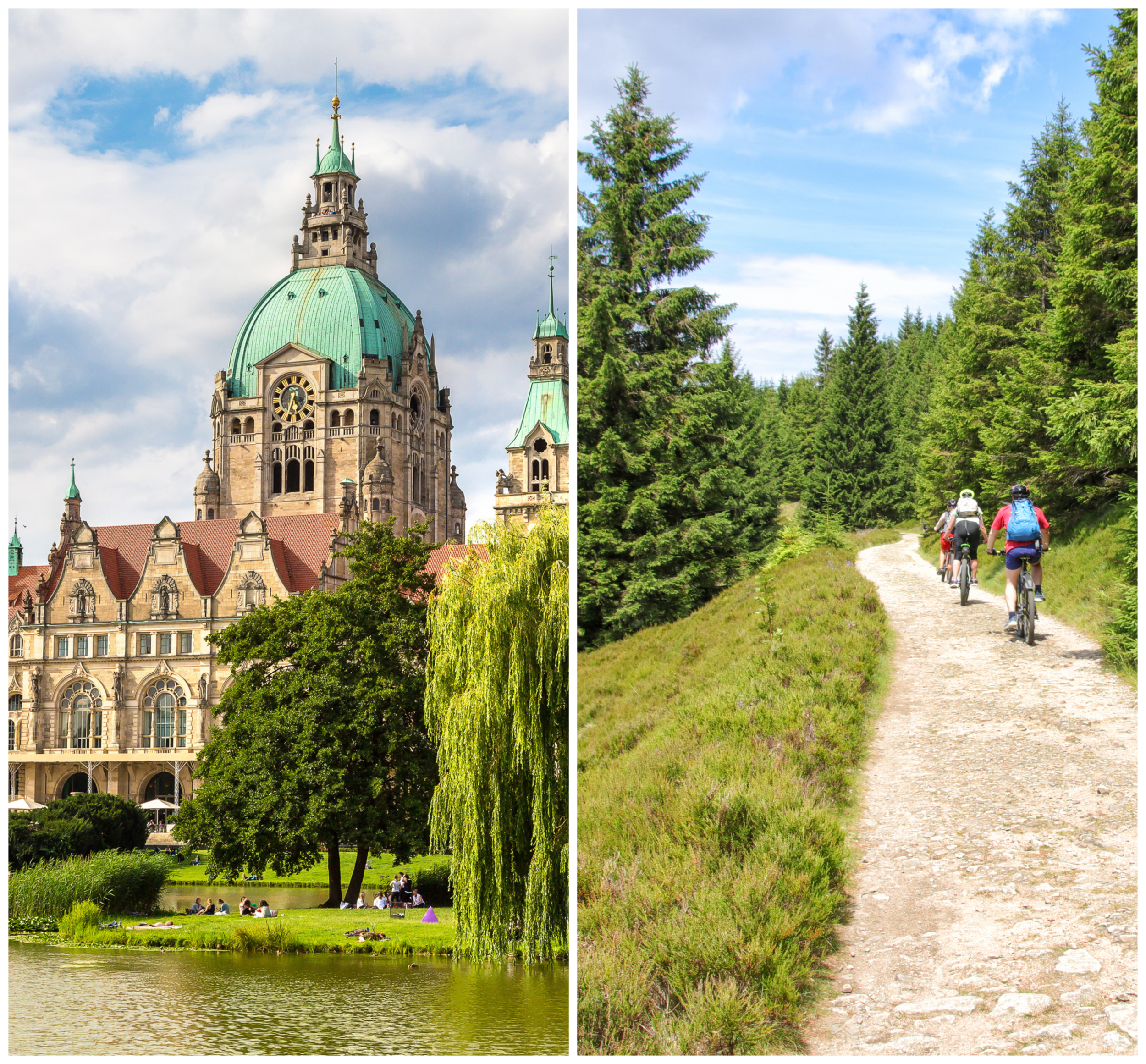 Leeds to Hanover & The Harz Mountains: a Spring travel itinerary with mountain biking & city break
