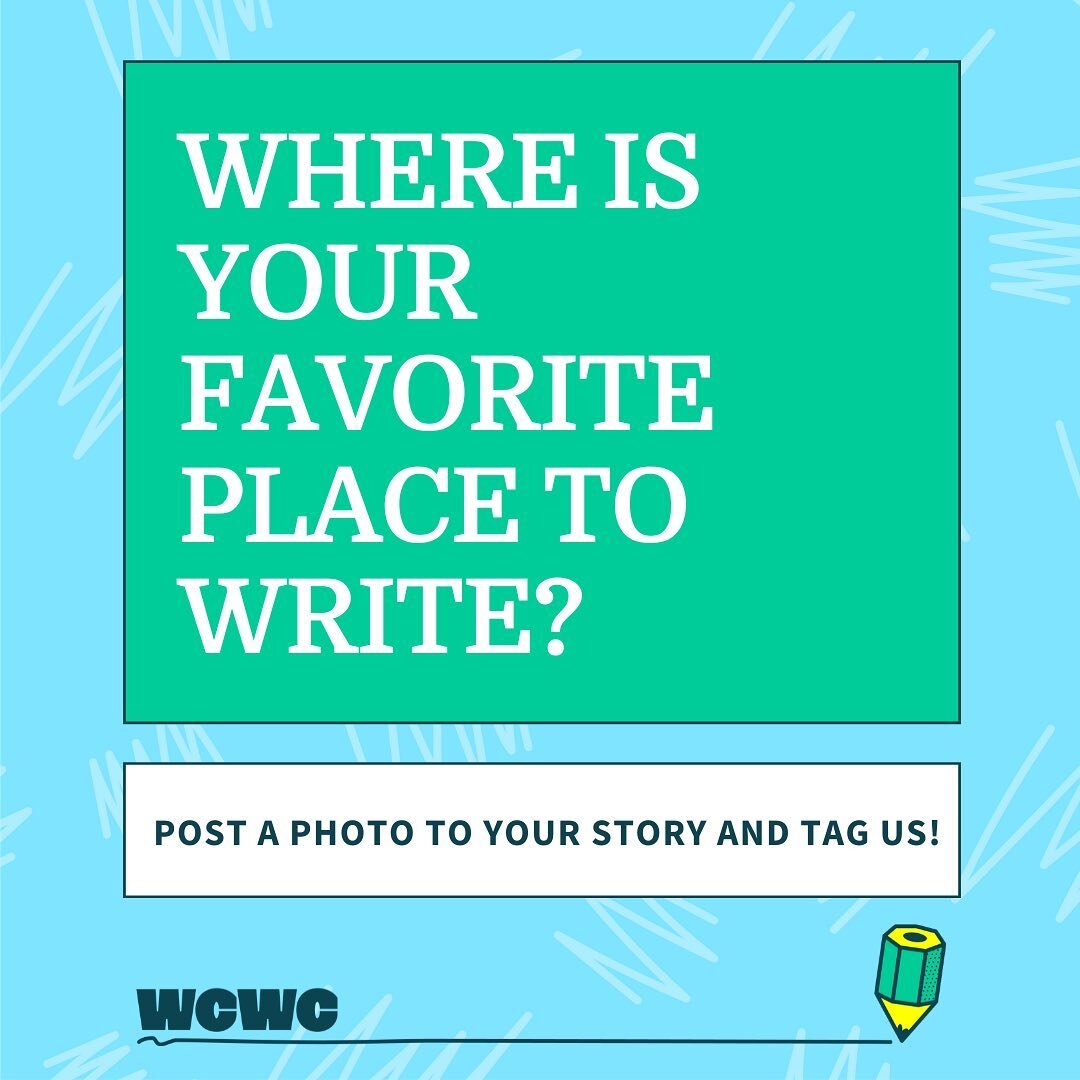 We just wrapped up our first student info session and loved hearing student voices. We&rsquo;re super excited to hear from our next group of students tomorrow @ 4pm! In the meantime, we want to know more about you- where is your favorite place to wri