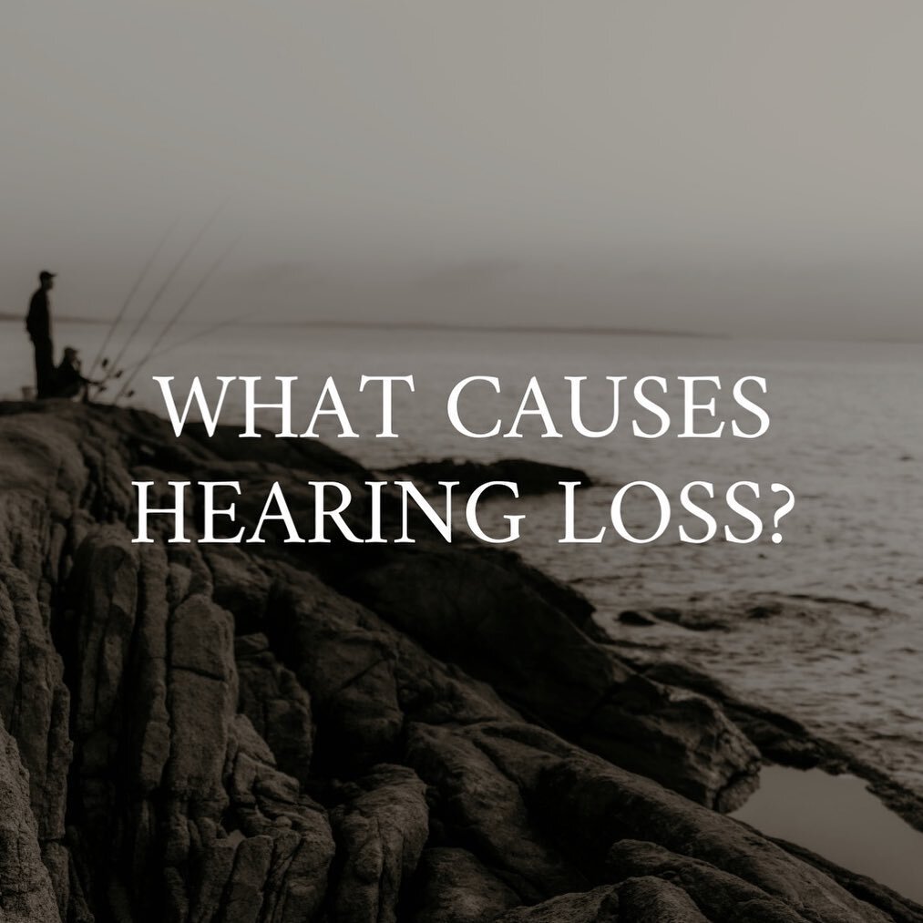 Hearing loss is usually attributed to people ages 65 and older, but it can start much earlier!👂

The most common contributors to hearing loss are:

&bull;Smoking (smokers have been found to experience more hearing loss than non-smokers in studies 🚬