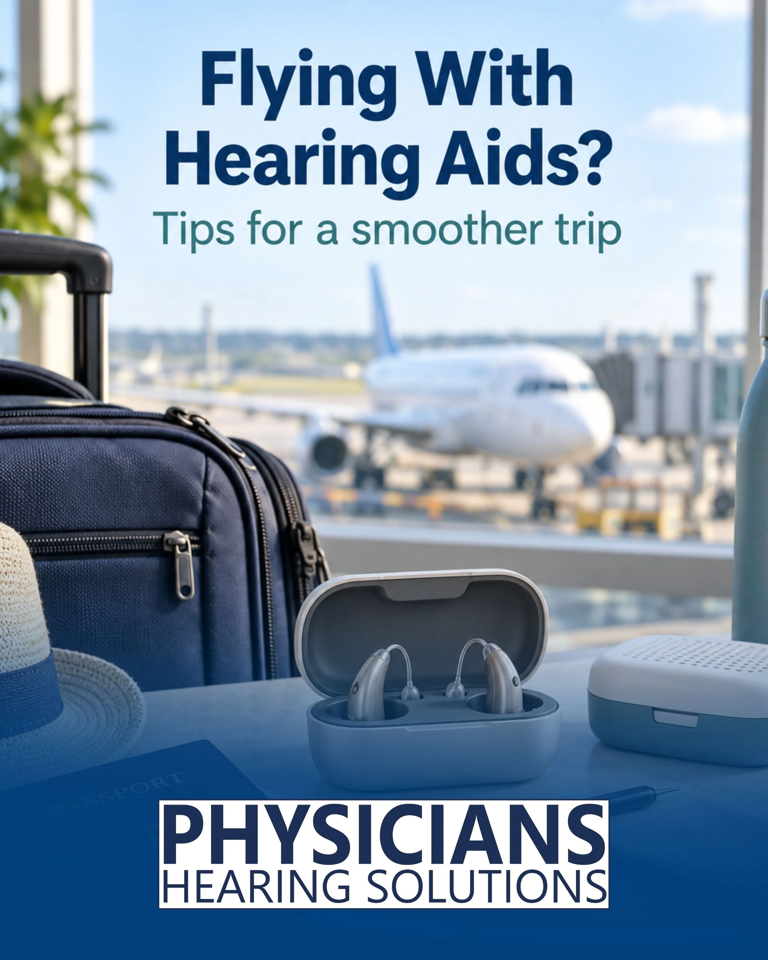Tips for Flying With Hearing Aids