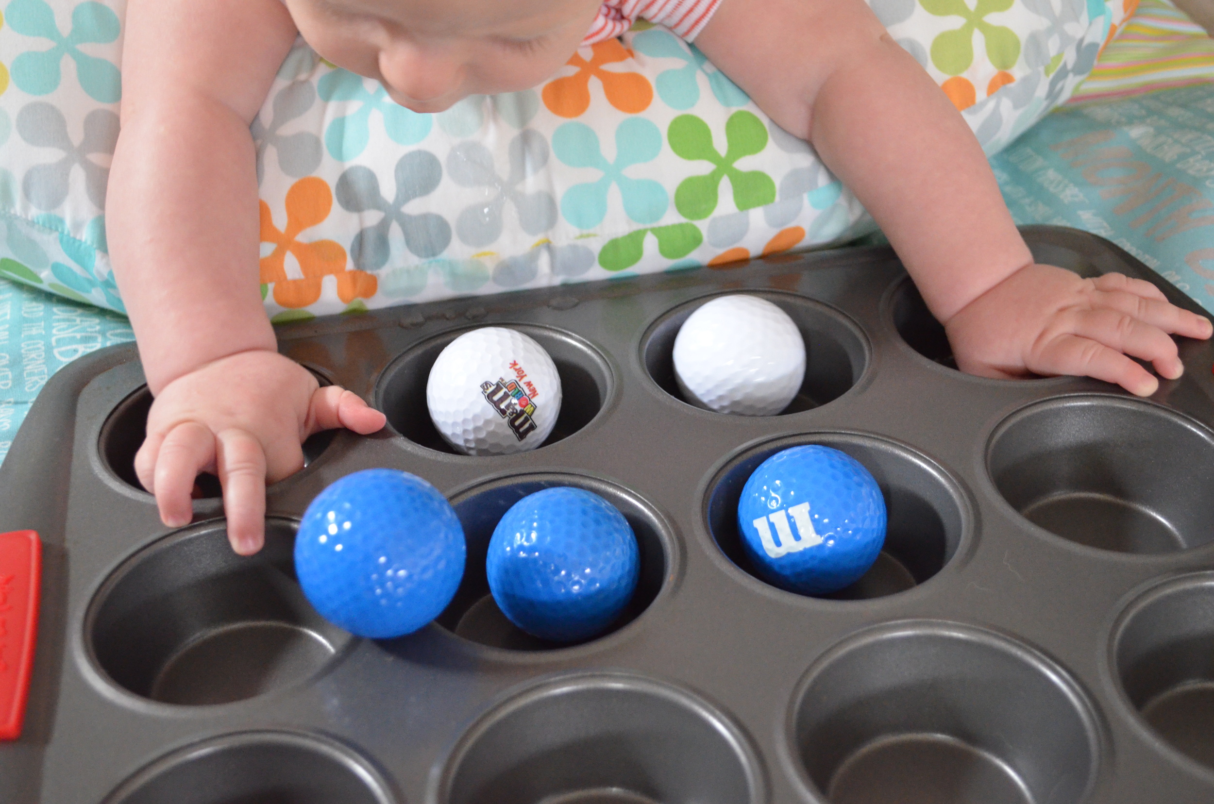 Muffin Tin Fine Motor Play