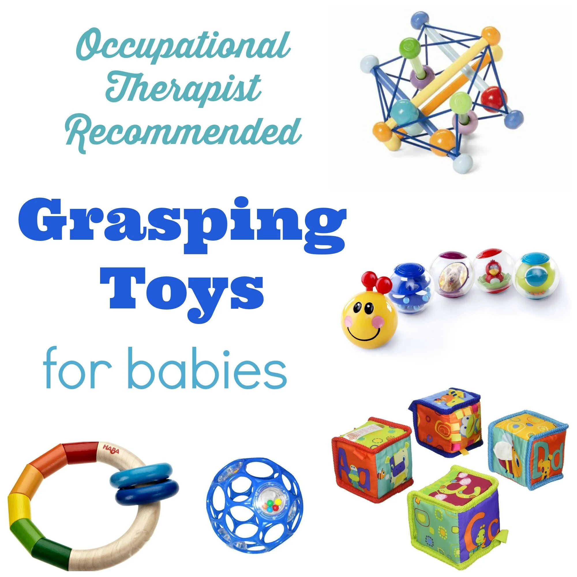 3 month old grasping toys