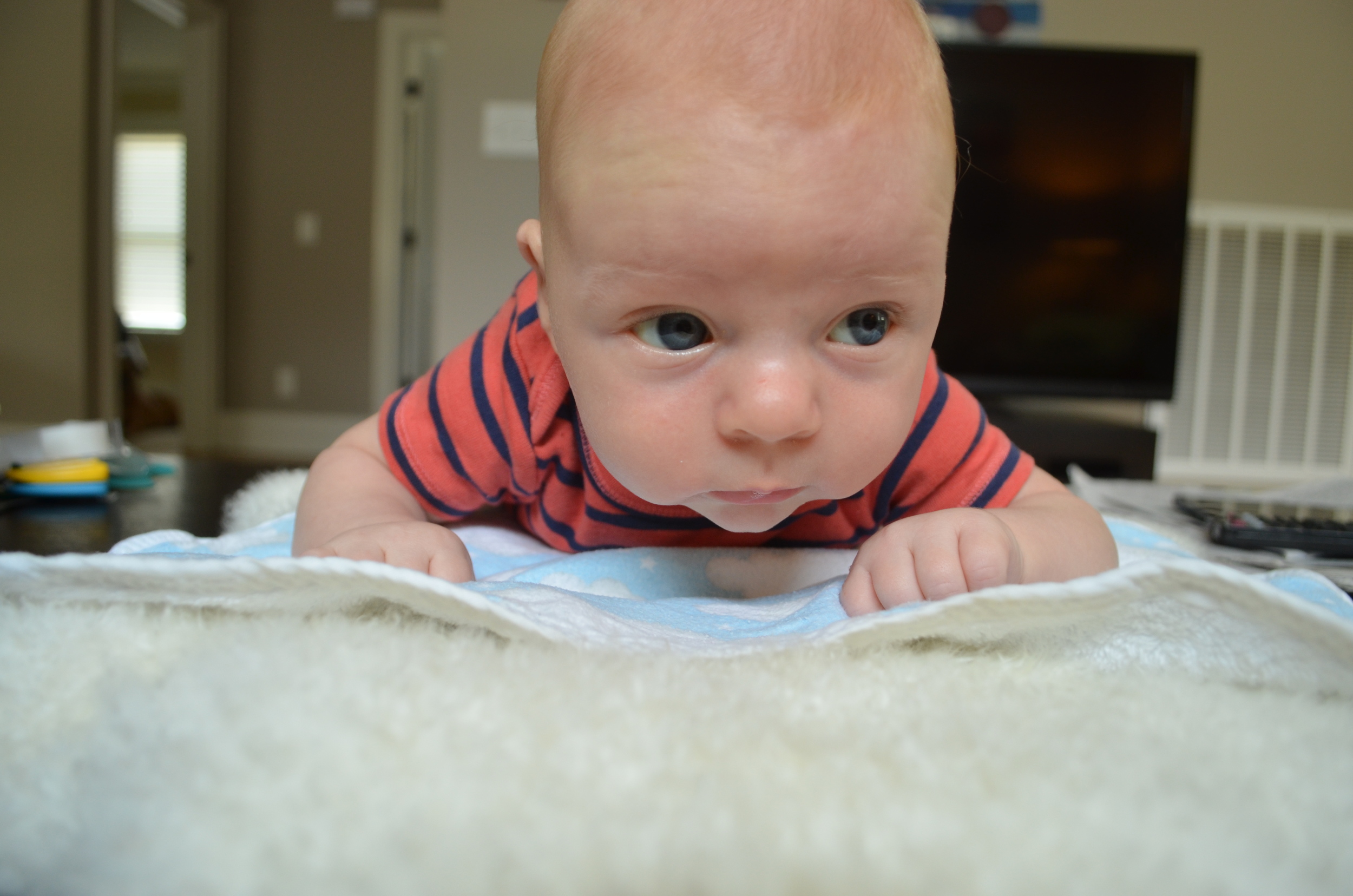 Take Tummy Time to the Mirror