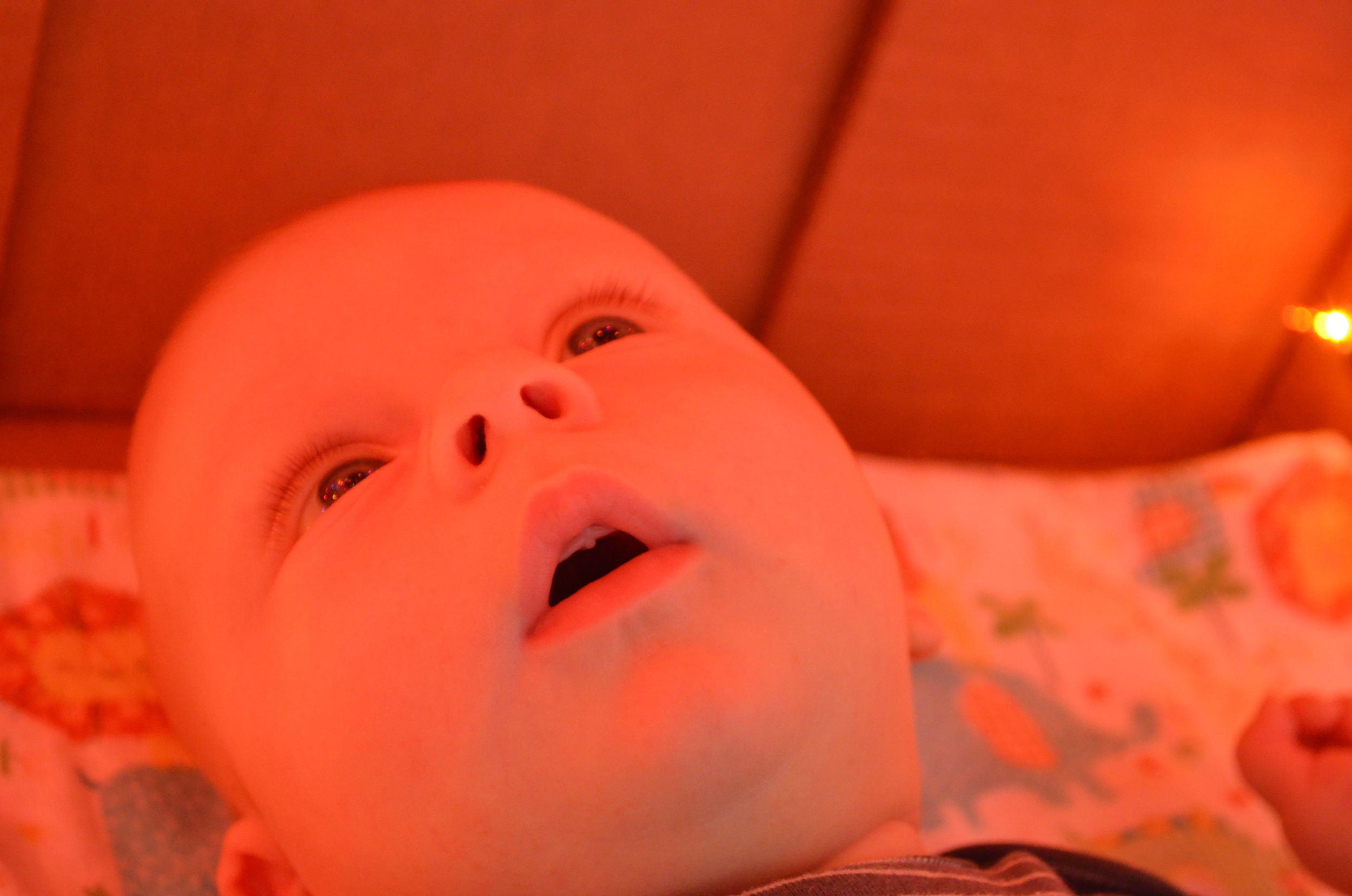 Make a Stargazing Box with Christmas Lights