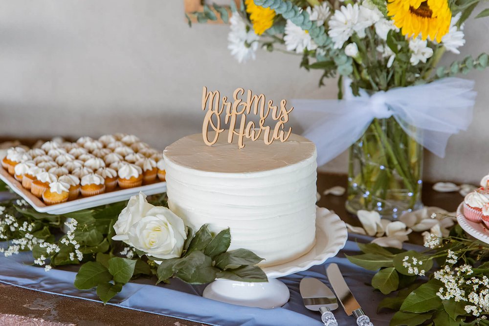 cake detail photo at point lookout vineyards by nick levine photography