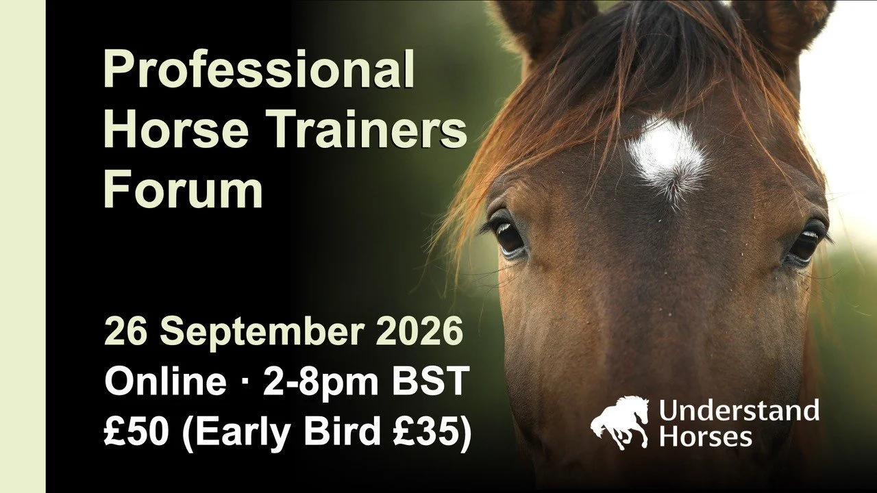 The Professional Horse Trainers Forum