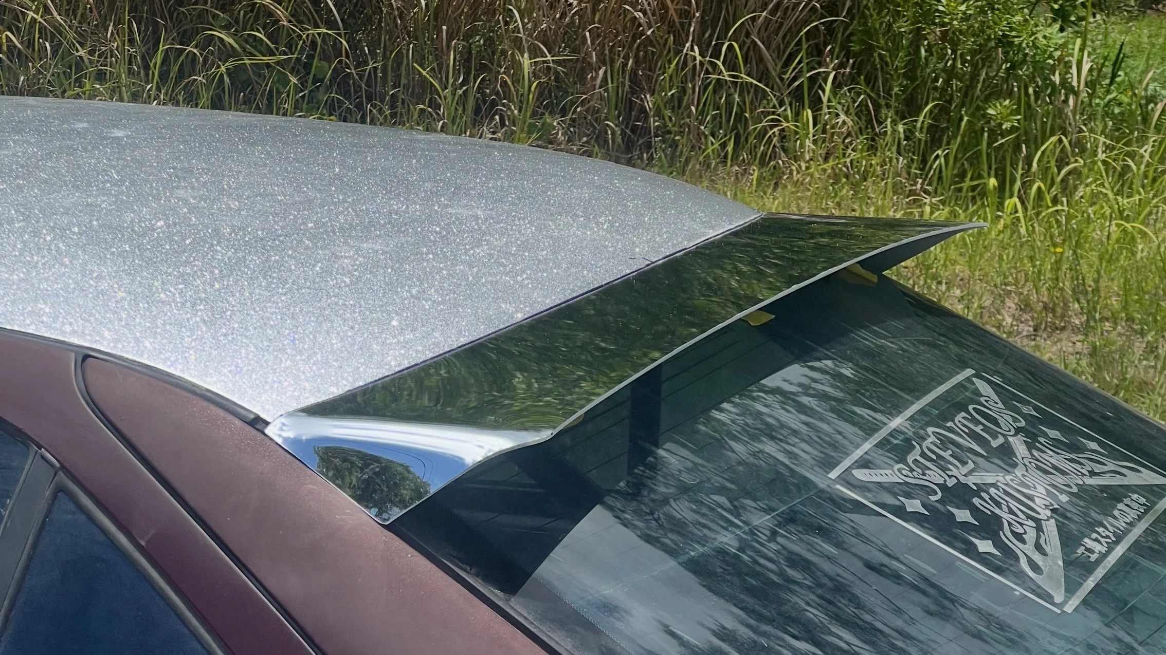 E36 sedan roof spoiler