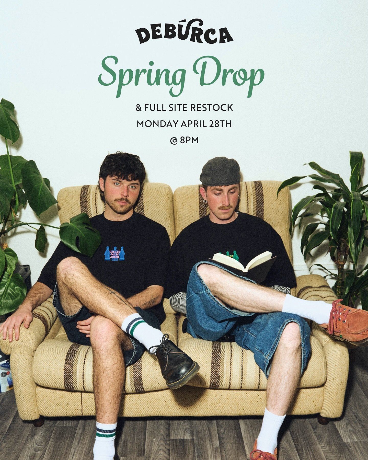 thank ye for the most unreal l&aacute; inn&eacute; i luimneach 💚 spring drop &amp; full site restock will be online tomorrow @ 8pm 🤍
-
📸 @jamiemo0re