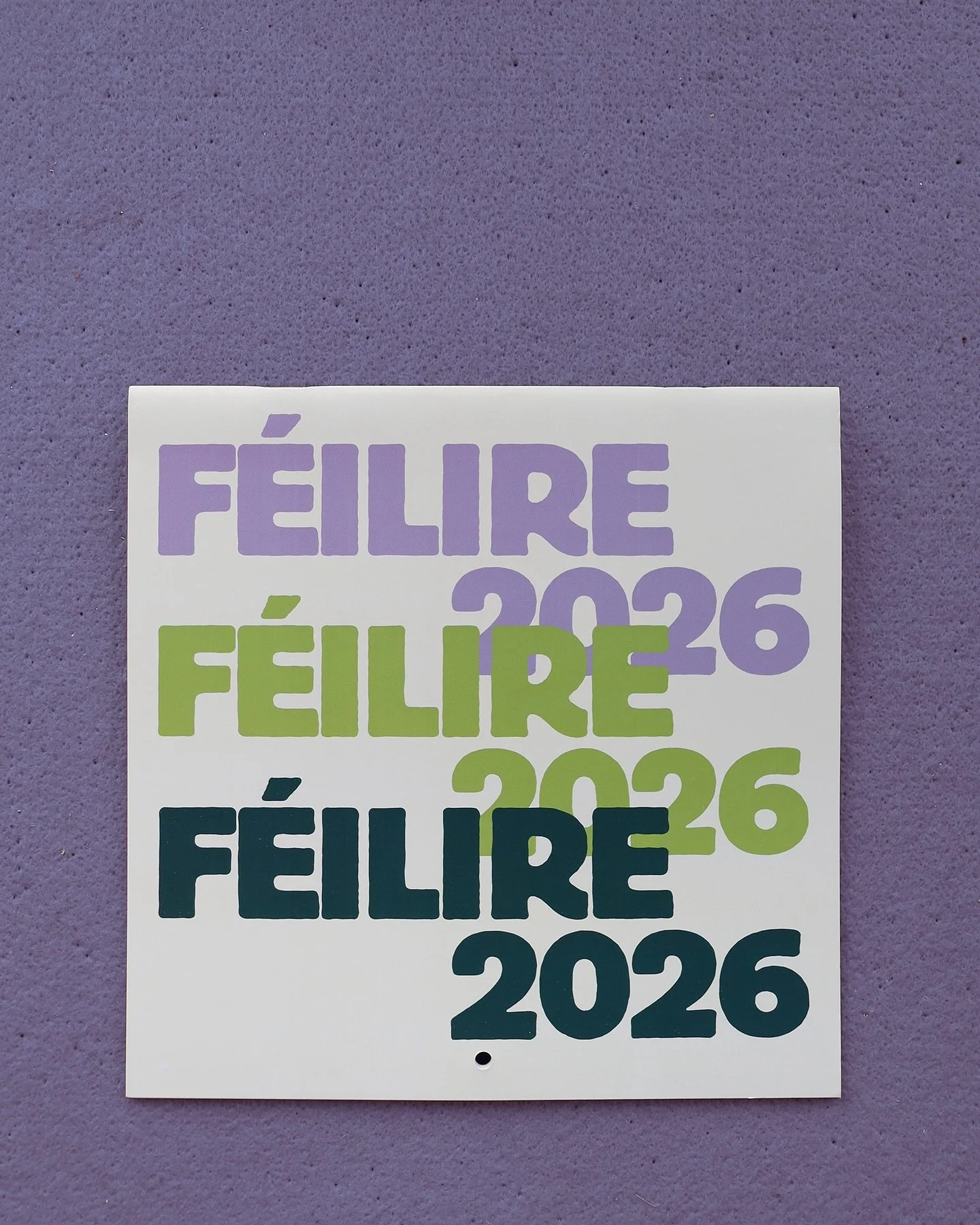 F&eacute;ilire 2026 🫶 2026 Calendar, yearly love letter to our little oile&aacute;n ☘️ instalment two (2) of our winter launches! 
- 
Available this Sunday the 9th of November at 12 noon
-
As always, our calendars are designed &amp; printed right he