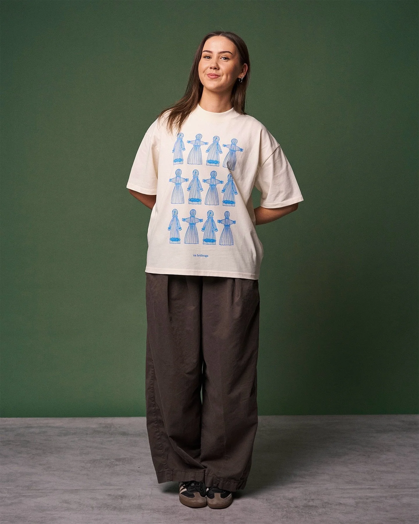 Included in the 2nd instalment of our winter launches, some new pieces for your br&iacute;deoga collection 🌾🤍☘️
 - 
Available am&aacute;rach, Sunday the 9th at 12 noon 
- 
Tees are high neck and oversized, and our lilac hoodie is an all new boxy fi