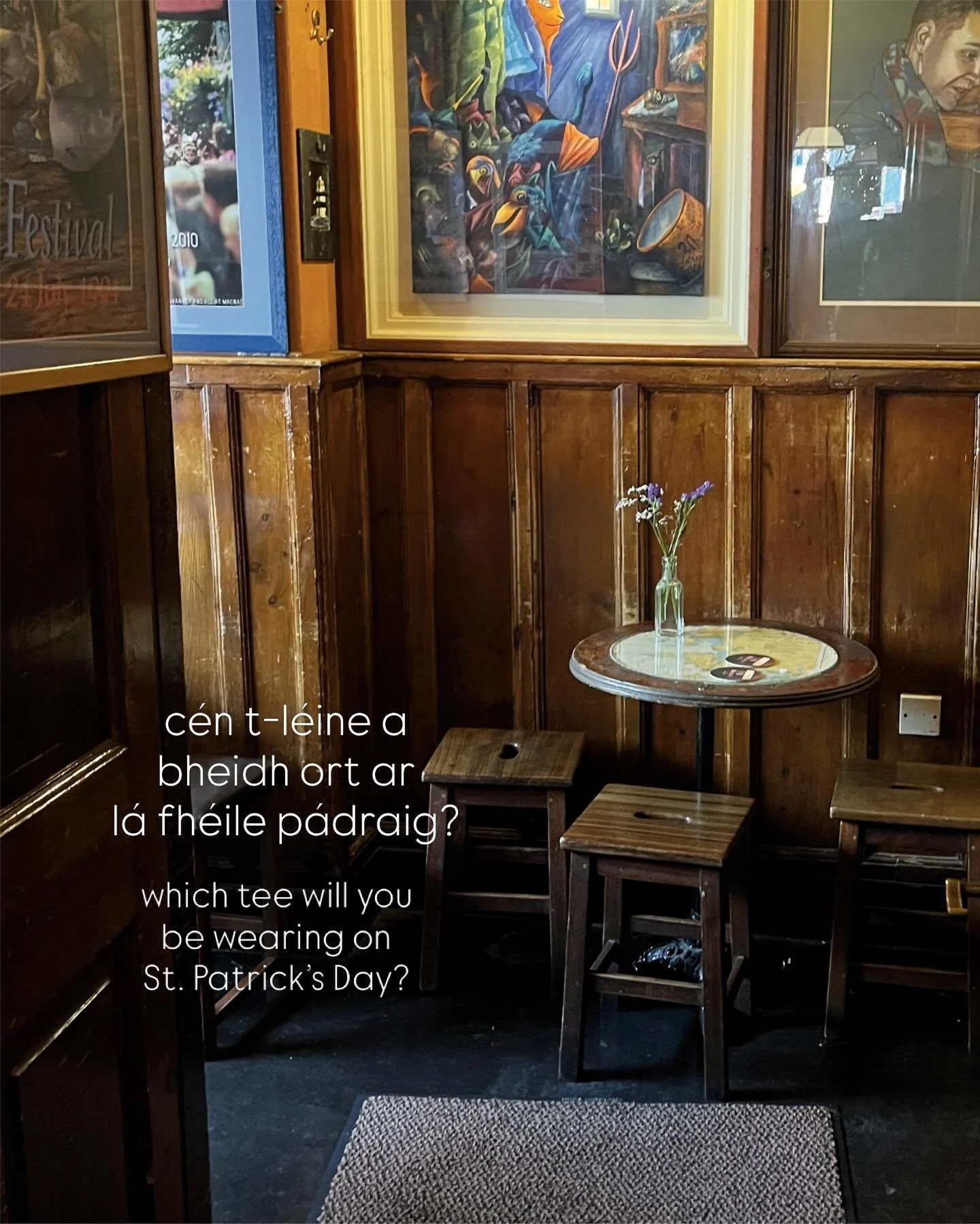 designed &amp; printed in Ireland, perfect for st.patrick&rsquo;s day ☘️☘️
-
#irish #ireland #stpatricksday #paddysday #pub