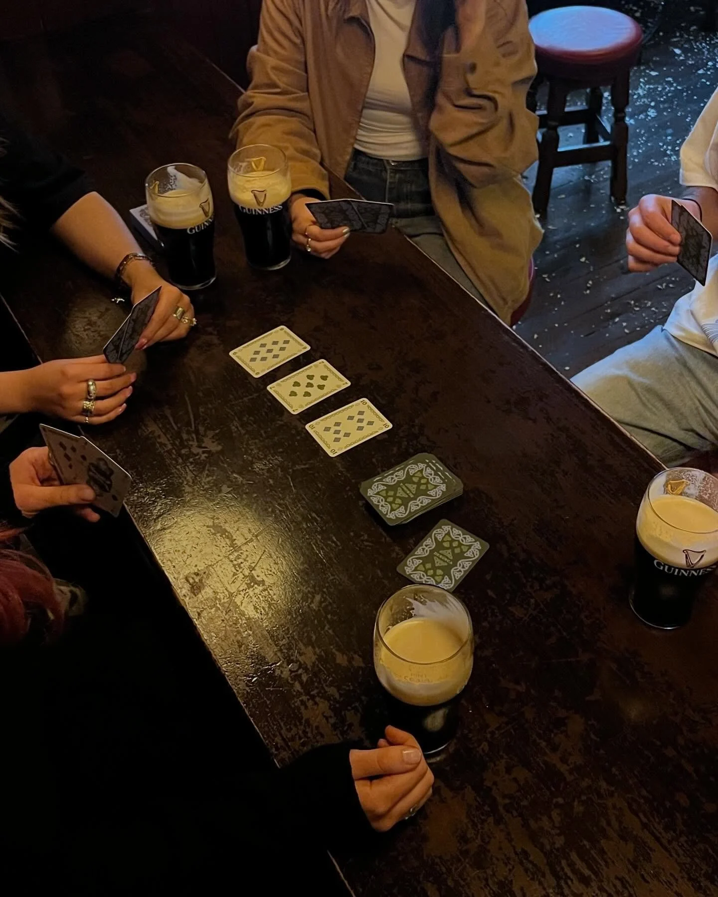 C&aacute;rta&iacute; imeartha / playing cards are back in stock anois! Grmma for all your taca&iacute;ocht on these, been so lovely to see 💚💚 back shipping orders on Wednesday xo