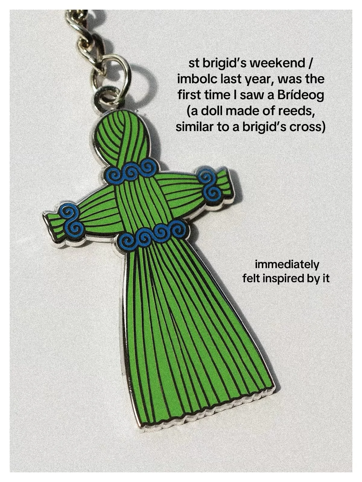in honour of st brigid&rsquo;s day being one week away 🌀🌀🌀
-
-
-
#irish #stbrigidsday #stbrigid #imbolc #celtic