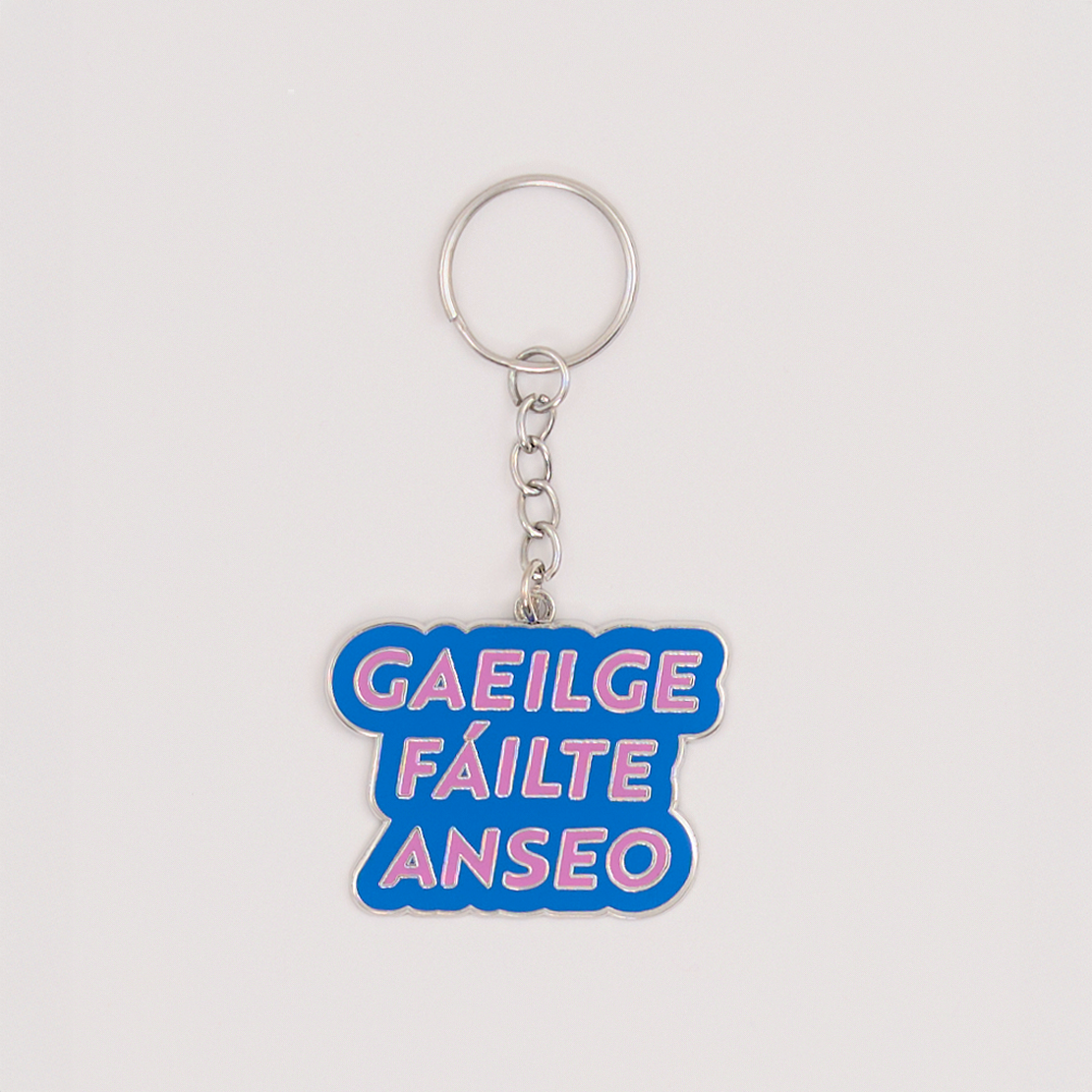Fáilte Enamel Keyring