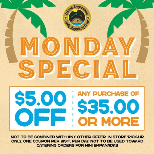 Coupons — Island Empanada