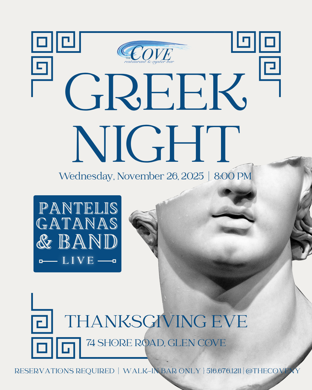 GREEK NIGHT - PANTELIS GATANAS &amp; LIVE BAND