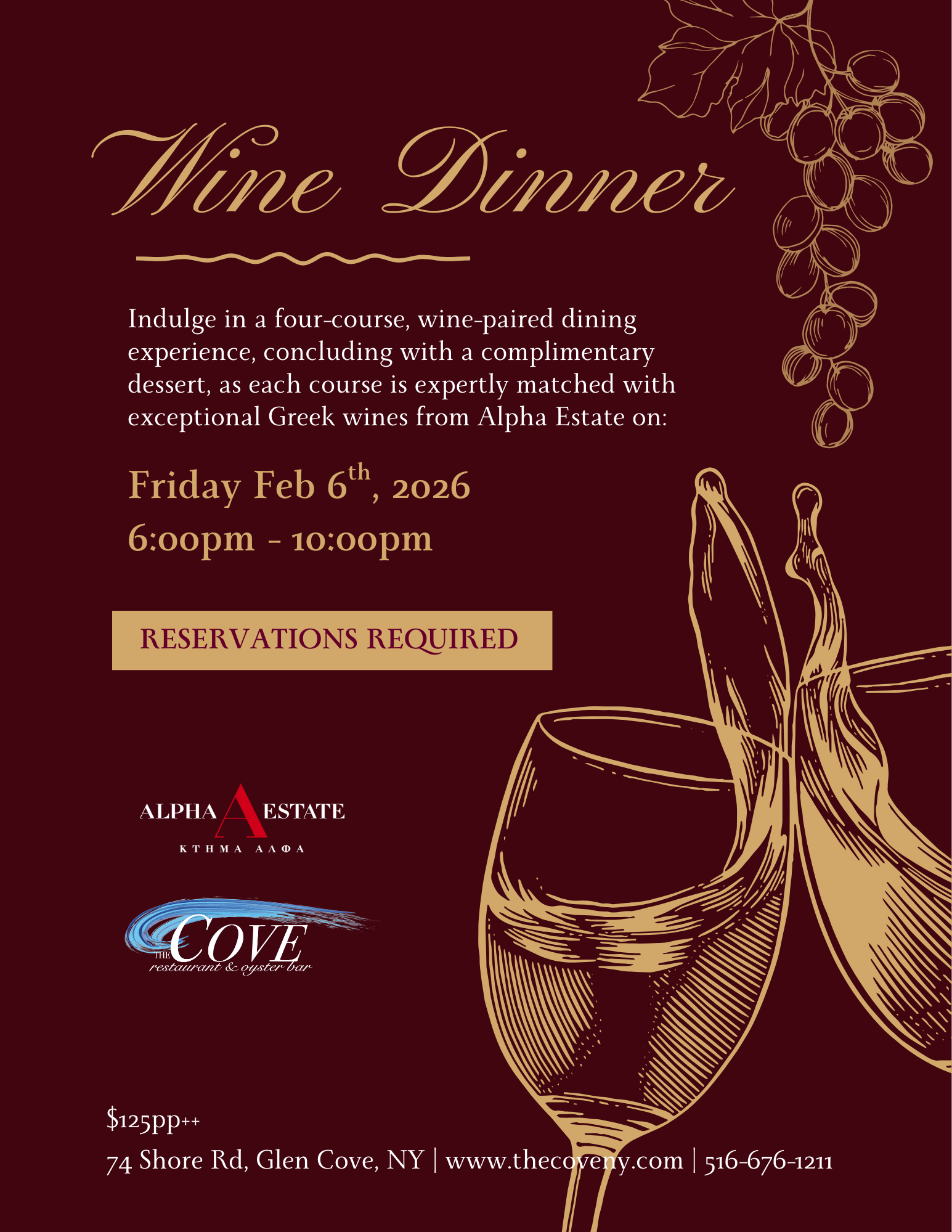 ALPHA ESTATE WINE DINNER