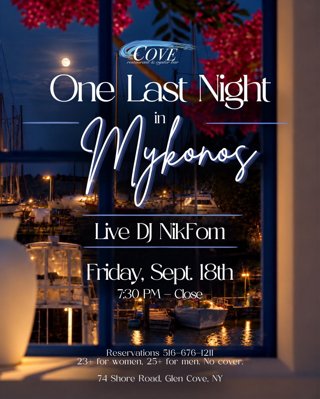 ONE LAST NIGHT IN MYKONOS DJ NIKFOM