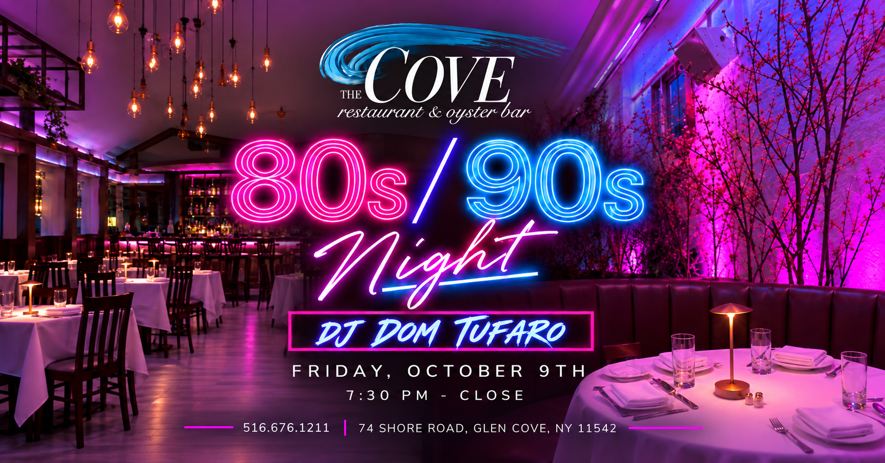 80s/90s Night with DJ Dom Tufaro