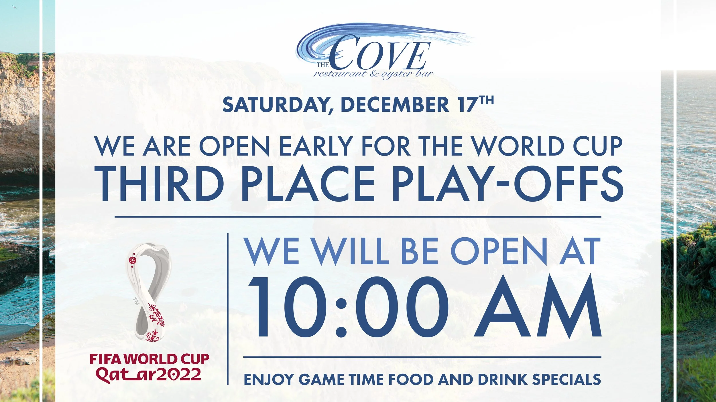 fifa world cup at the cove