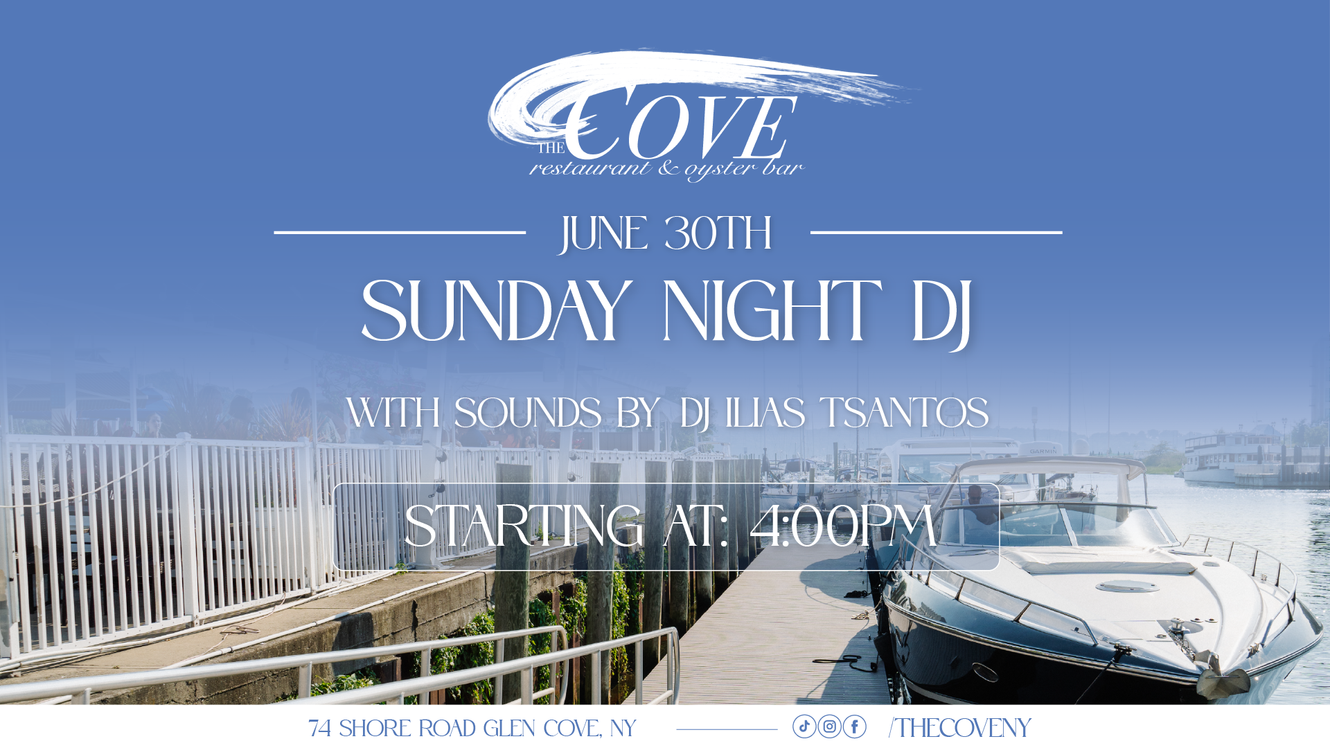 Music Played by Ilias Tsantos Sunday June 30, 4pm-8pm
