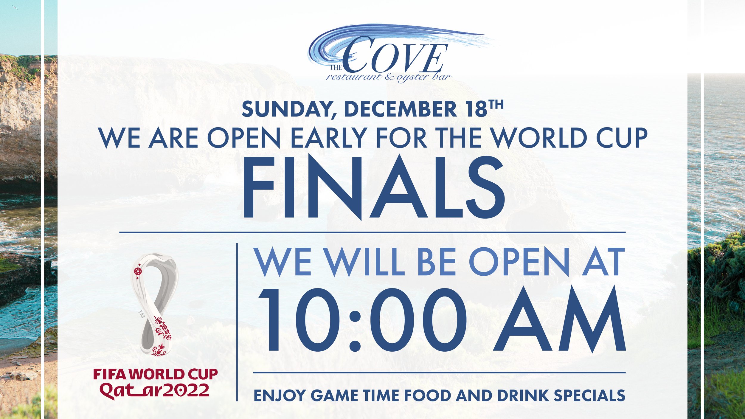 fifa world cup at the cove