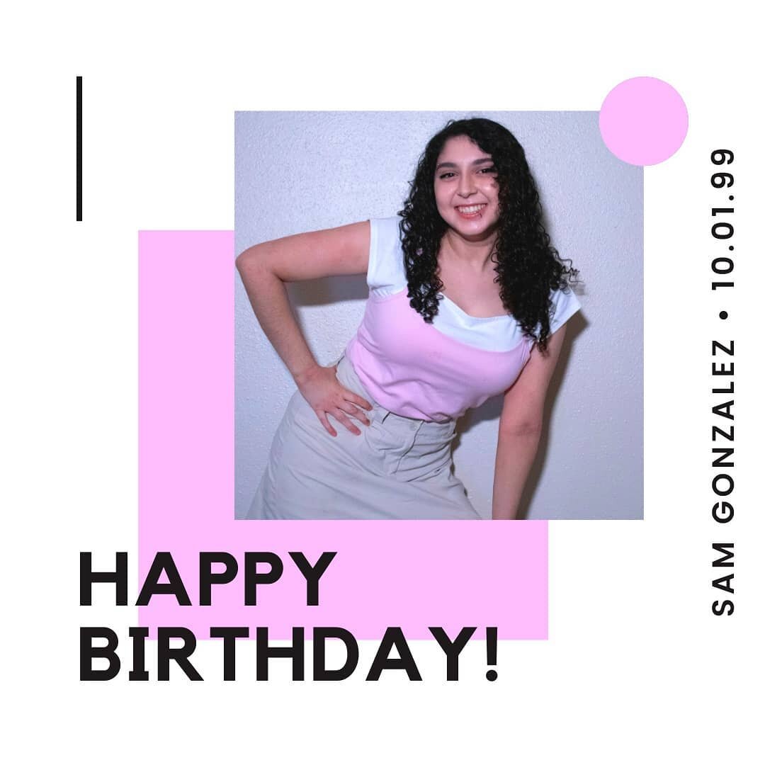 🚨 𝗕𝗶𝗿𝘁𝗵𝗱𝗮𝘆 𝗔𝗹𝗲𝗿𝘁 🚨⁣⁣
🌹🦅🥳🎉 We want to start by wishing our sister Sam Gonzalez a marvelous birthday!! We hope you have fun and that your wishes come true!!🌹🦅🍰🥳🎉&nbsp; ⁣⁣
#Se&ntilde;oritabirthday #happybirthdaysis #sister #utdsi
