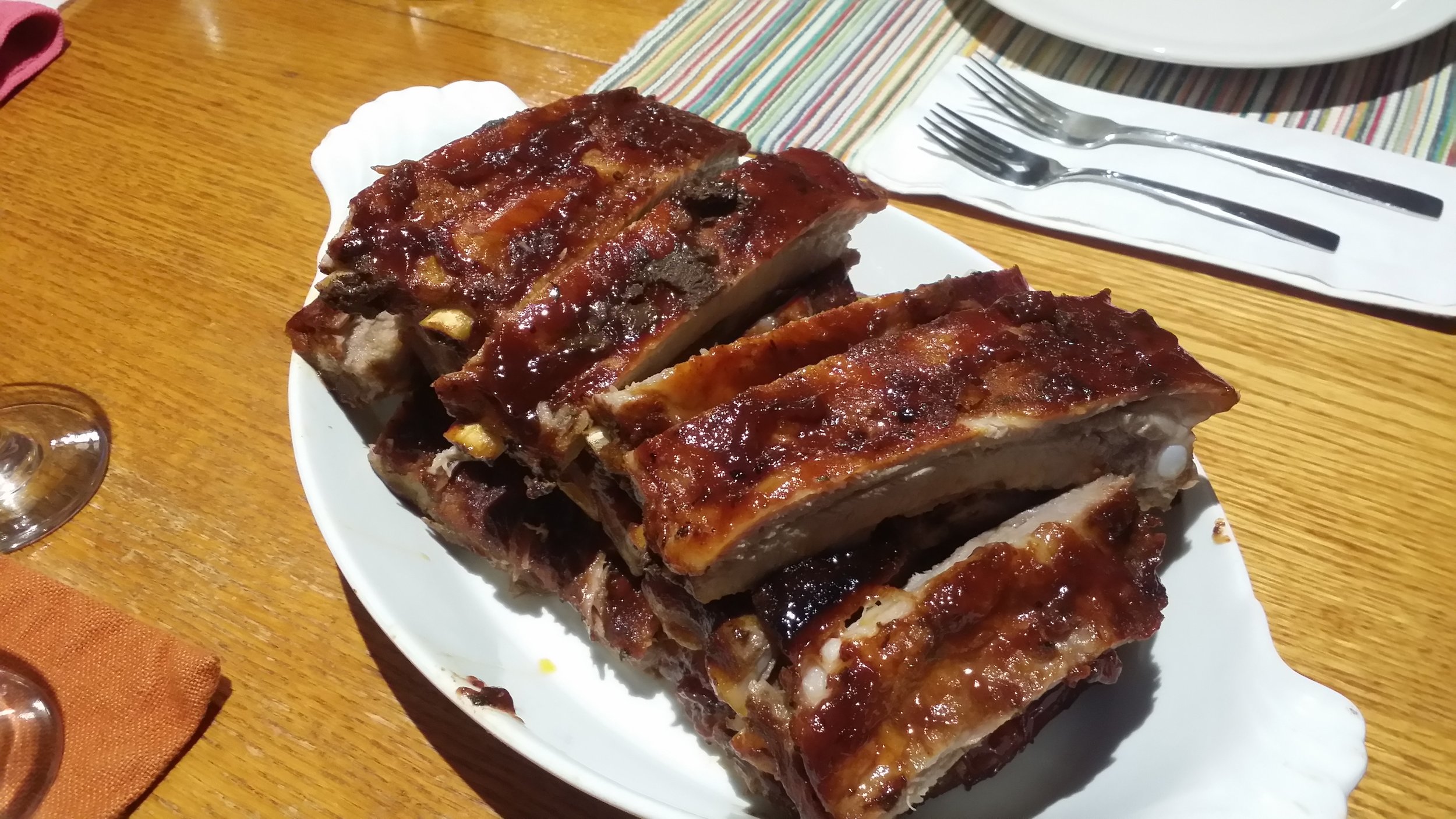 Chef Gennaro's Famous BBQ Pork Ribs