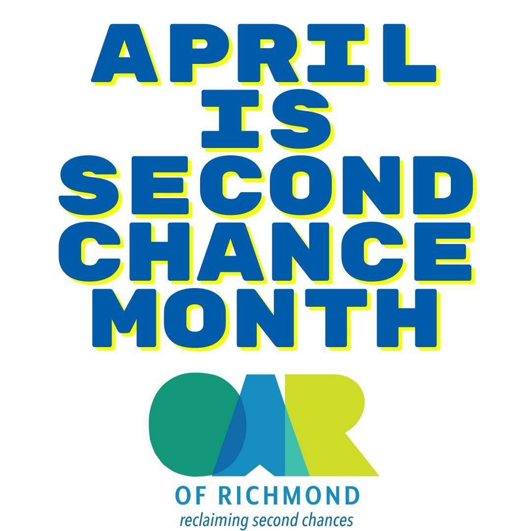 OAR staff and participants spend everyday reclaiming second chances, but April is a month in the US that is spent specifically second chances.  Over the mont of April we will answer why second chances are important to us.  Why do you think second cha