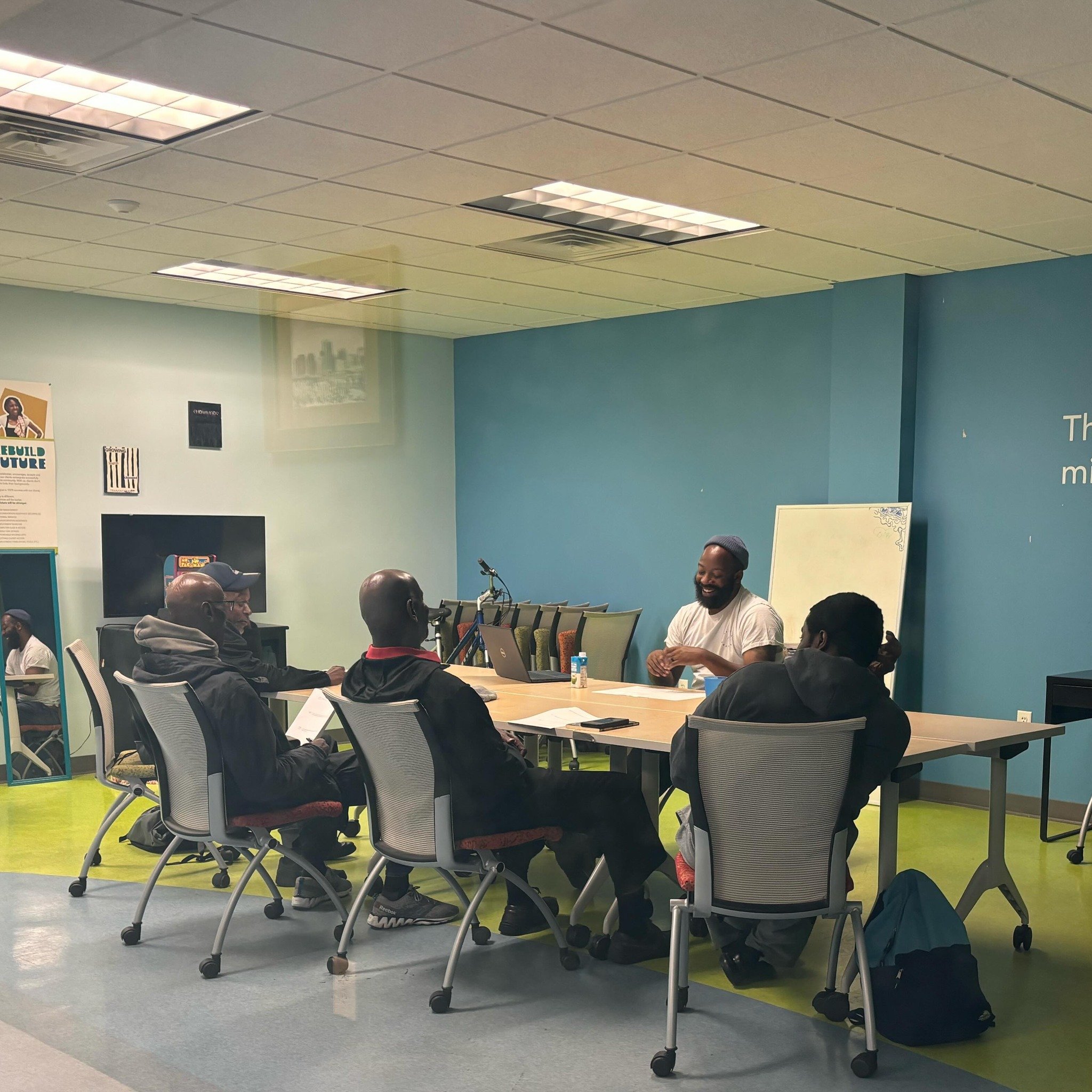 Yesterday&rsquo;s Peer Support group was great! Good discussion and laughter supporting each other on the reentry journey. #rva #reentrymatters #secondchancemonth ❤️