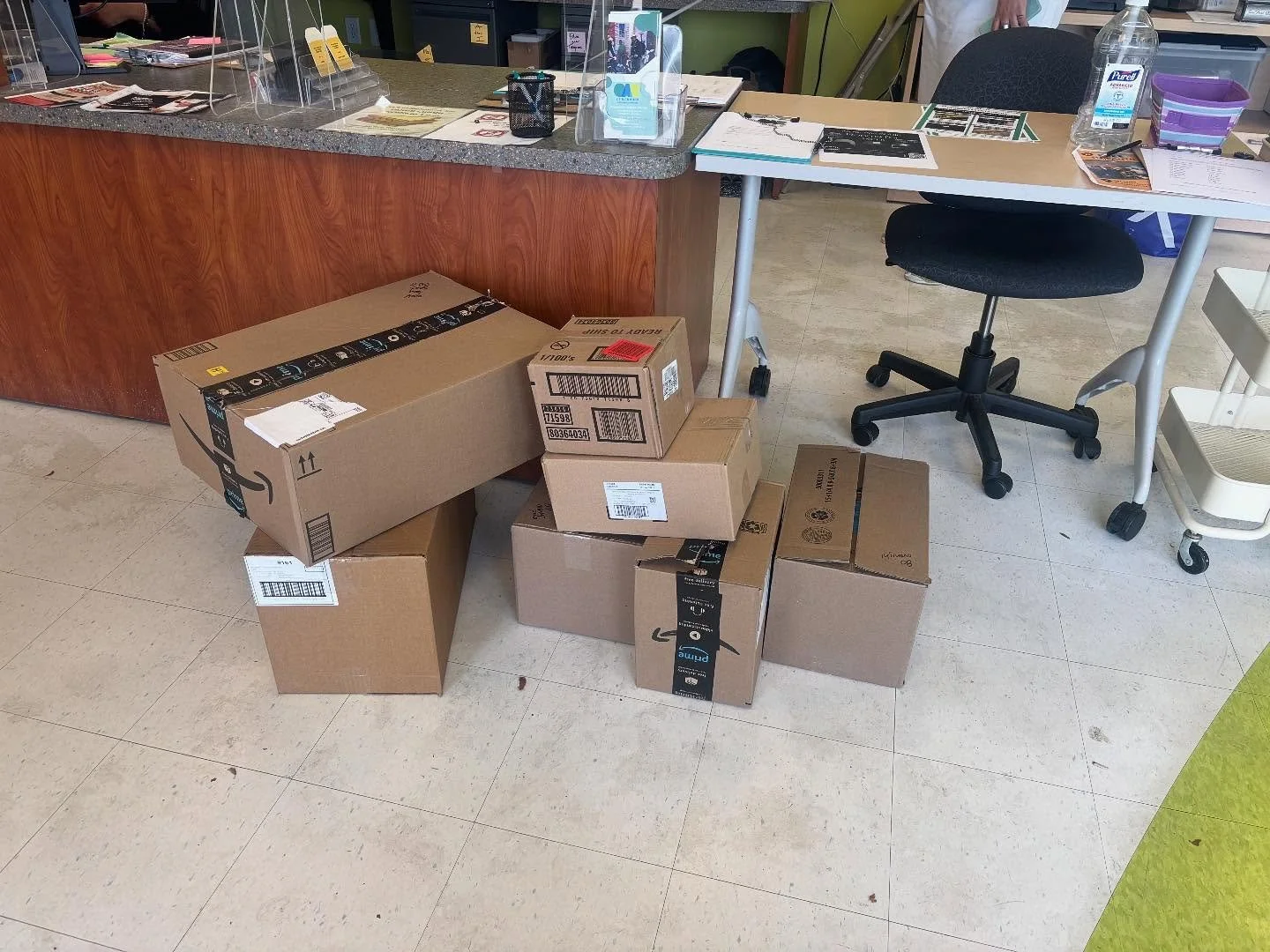 This may look like a picture of boxes to you&hellip;but our quarterly delivery from @theperiodpatch is a lifesaver for many of our participants! #reentrymatters #rva