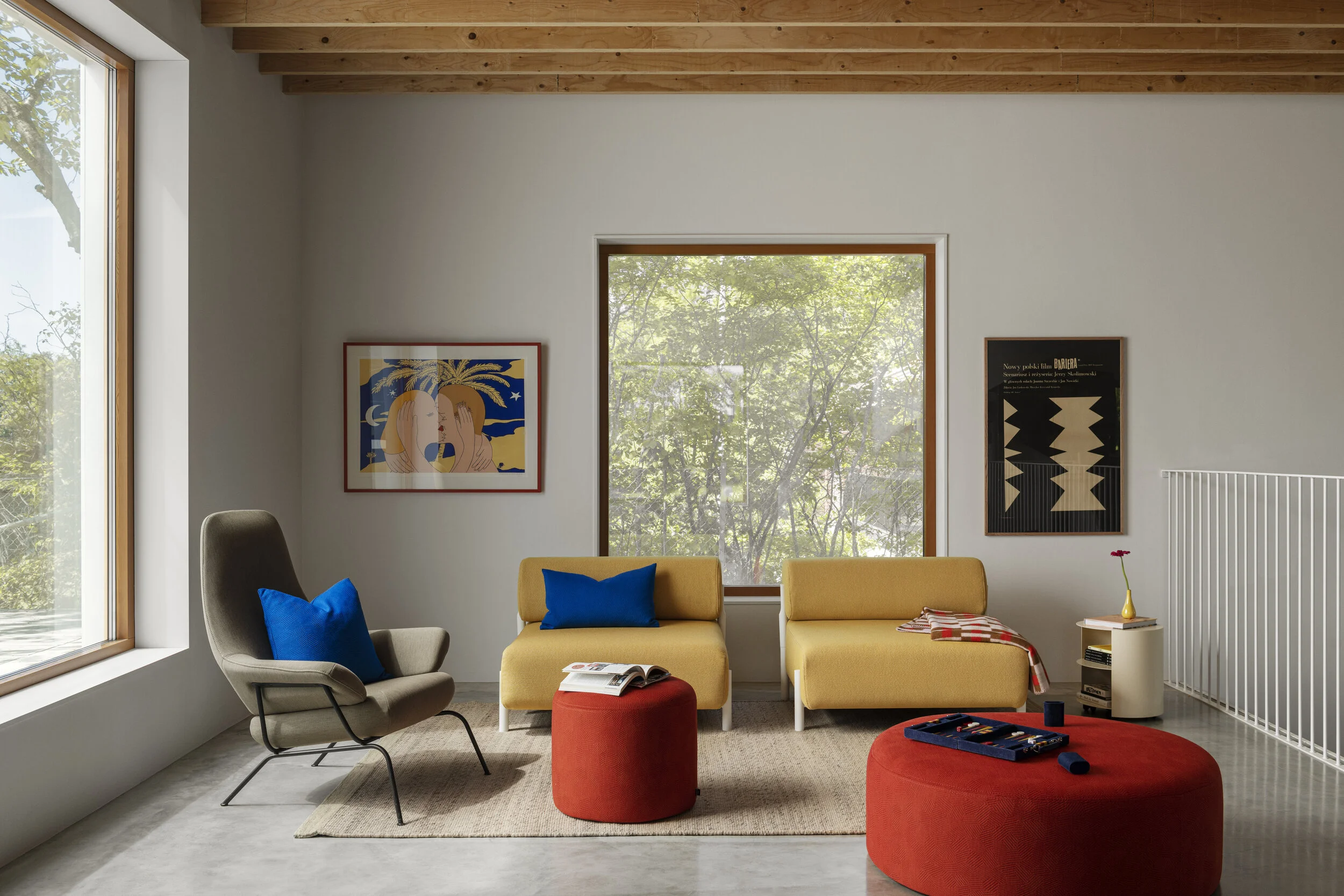 Hai Lounge Chair, Palo Loungers, Poufs and Hide Storage