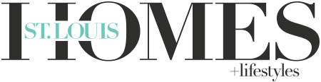 Logo for St. Louis Homes + Lifestyles magazine.