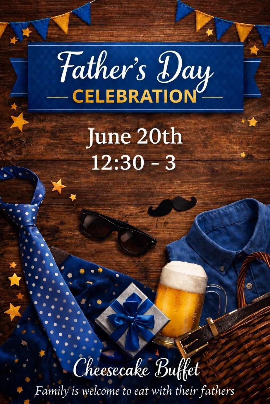 Father's Day Celebration: Saturday, June 20