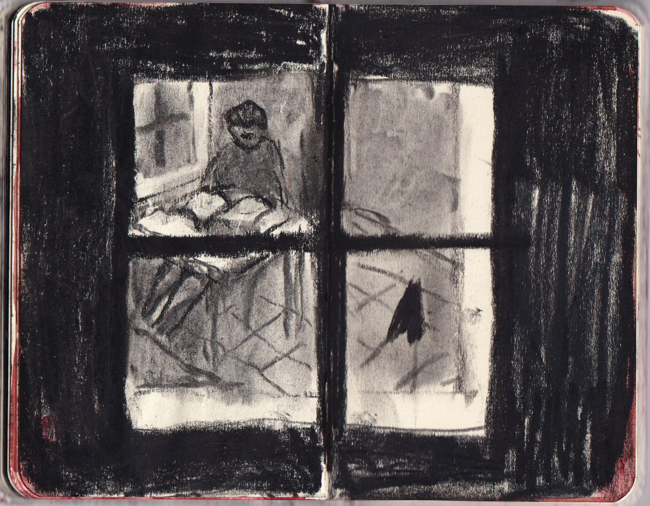 Maria Fraaije_Memory of moth_Black chalk on sketchbook_18x13.5cm.jpg