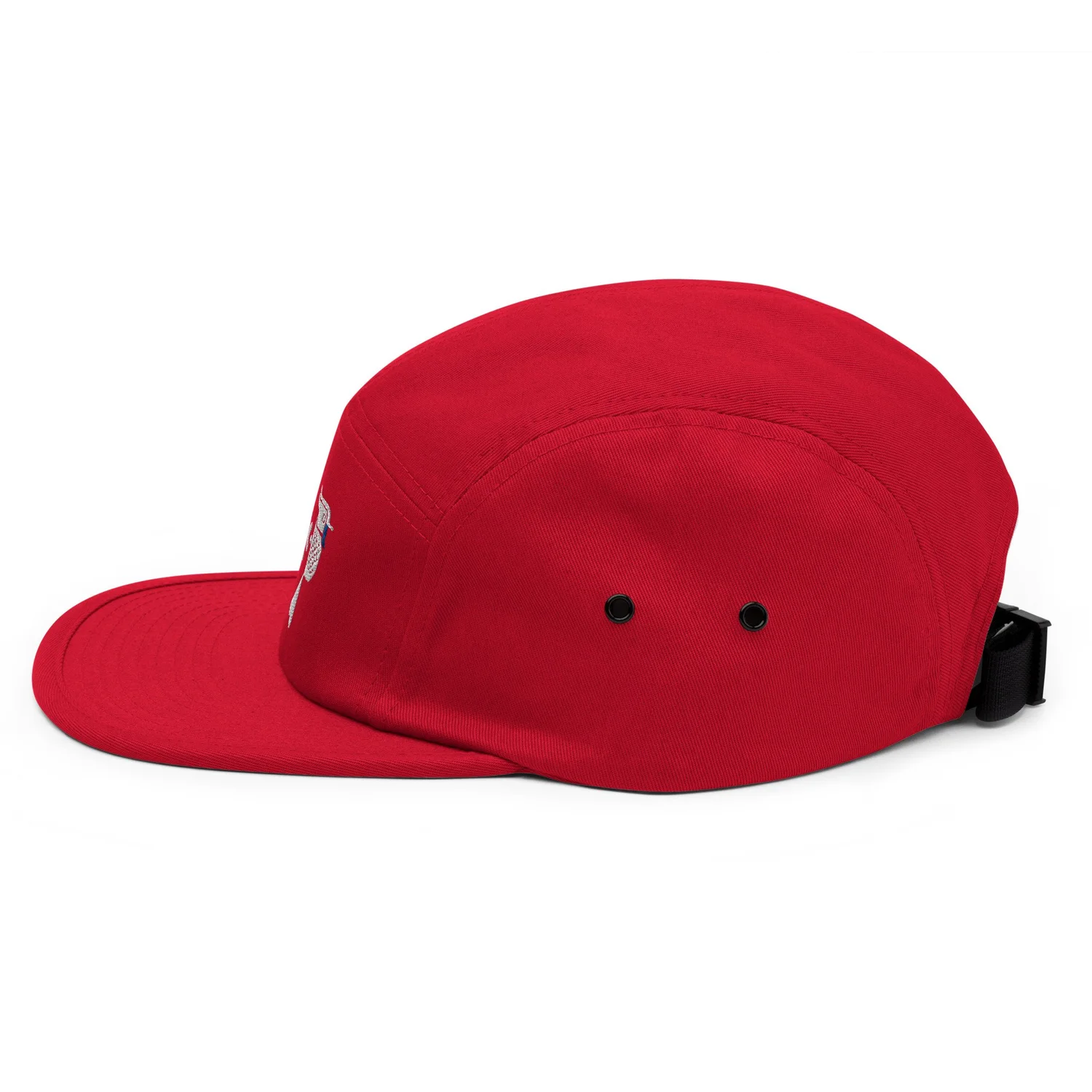 Supreme Pin 凄惨 Stripe Camp Cap Red