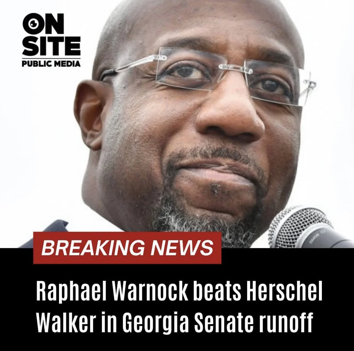 Raphael Warnock Elected to Georgia Senate in Runoff