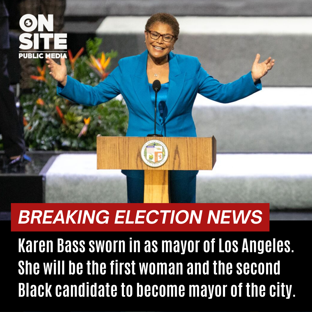 Karen Bass Becomes First Woman Mayor of Los Angeles
