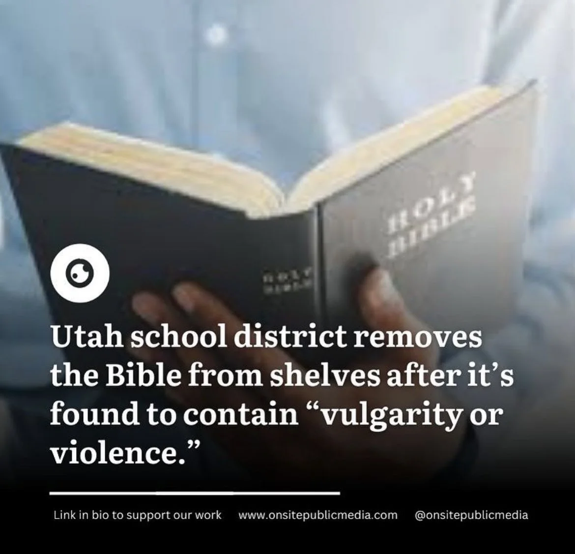 After a Parent Complains, a Utah School District Bans the Bible 