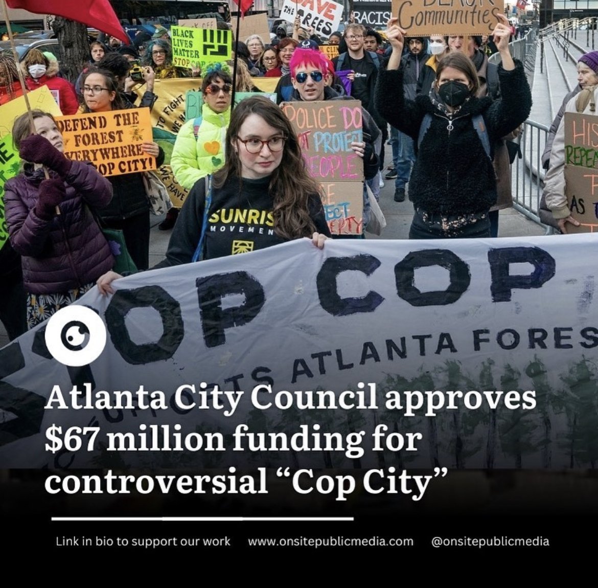 Atlanta City Council Votes in Favor of Controversial “Cop City”
