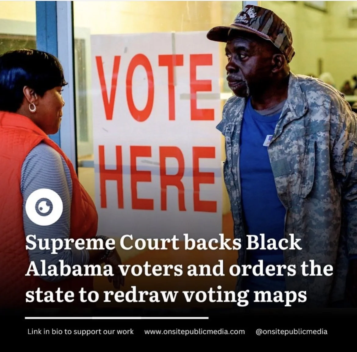 Supreme Court Rules Alabama Must Redraw Voting Maps