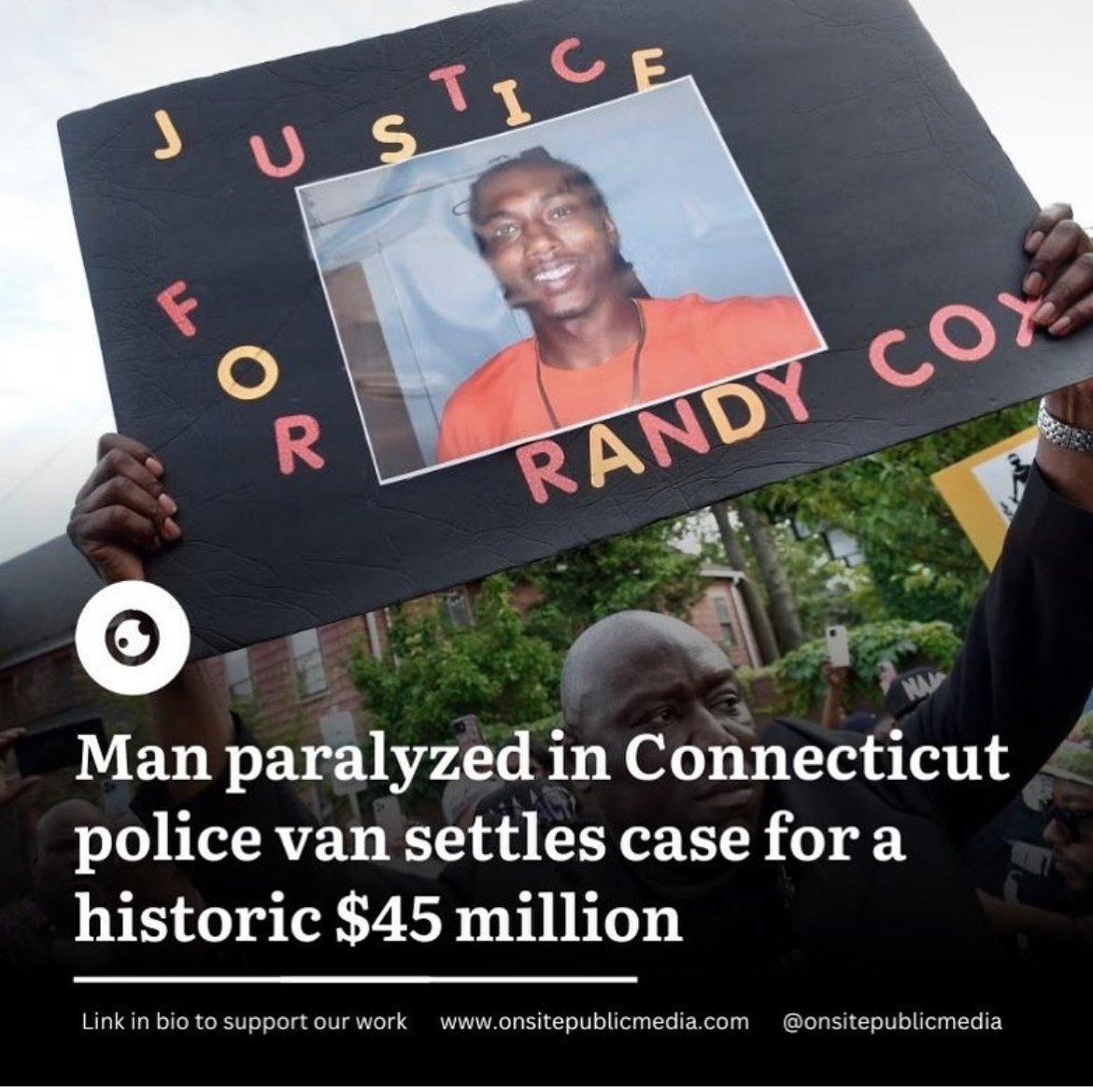 Black Man Paralyzed During An Arrest Settles With City of New Haven for $45 Million 