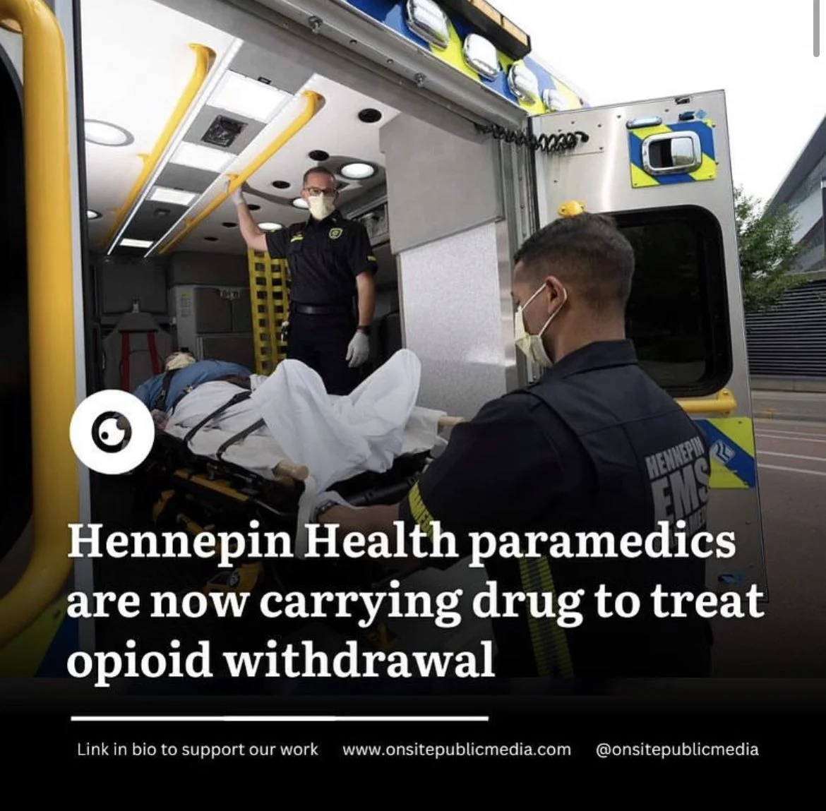 Hennepin Healthcare EMS Now Equipped with a New Way to Help People Overdosing