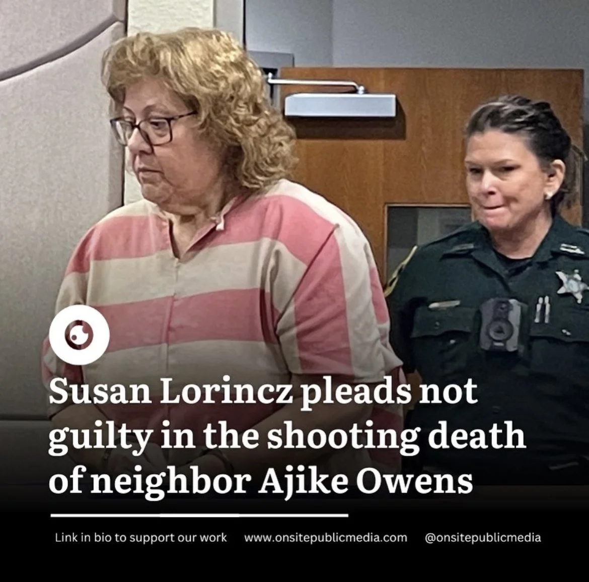 Susan Lorincz Pleads Not Guilty in the Shooting Death of Her Neighbor Ajike Owens 