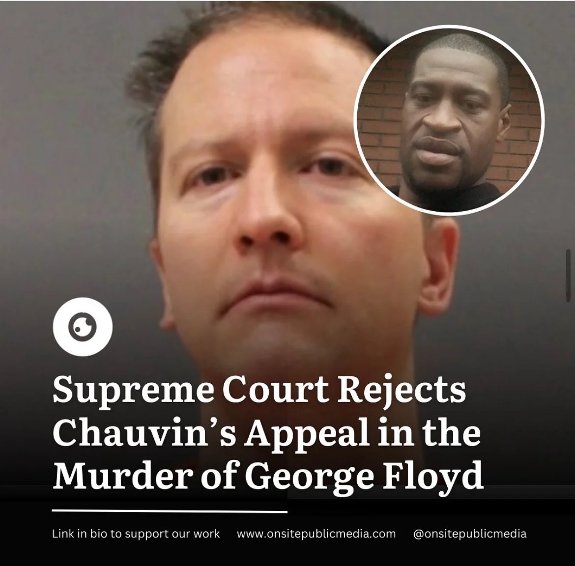 Supreme Court Reject Derek Chauvin’s Appeal 