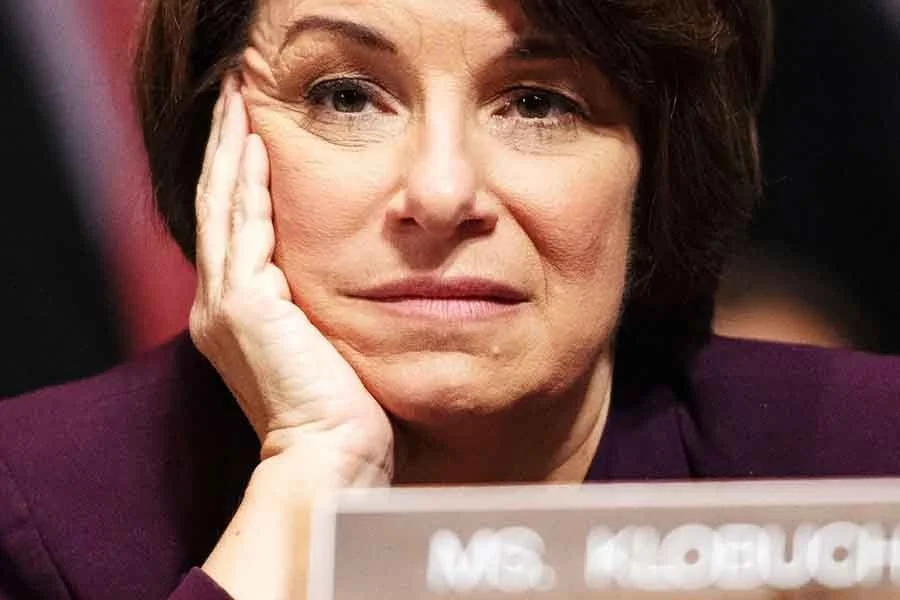 Amy Klobuchar Speech Disrupted by Free Palestine Coalition