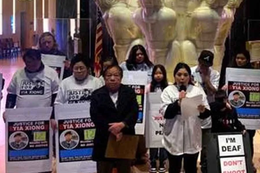 Justice for Yia Xiong Make Demands to St. Paul Police Chief &amp; Ramsey County DA