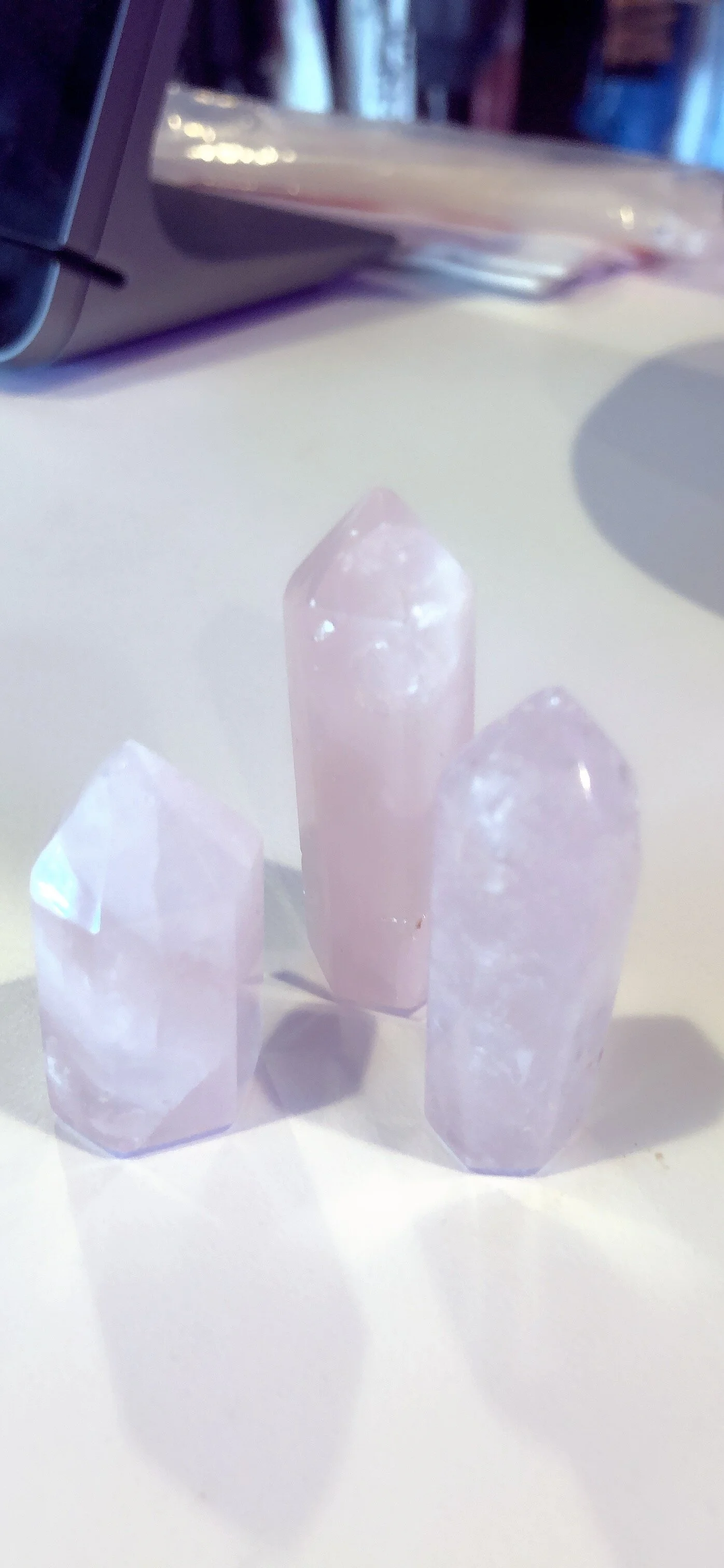Rose Quartz Polished Points